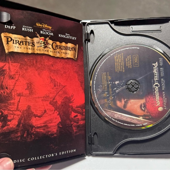 Disney’s Pirates of The Caribbean 2 DVD Movie Bundle. - Picture 3 of 5